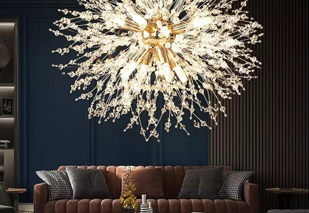 modern crystal chandelier for living room